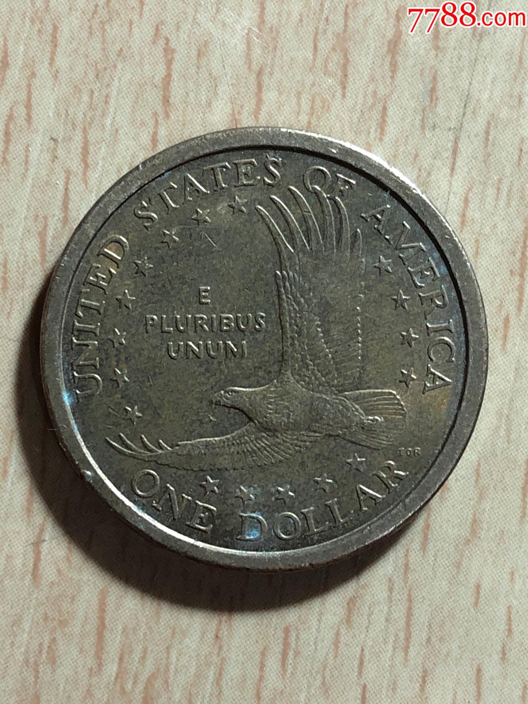1美元《萨卡加维亚白头海雕》2000年p版