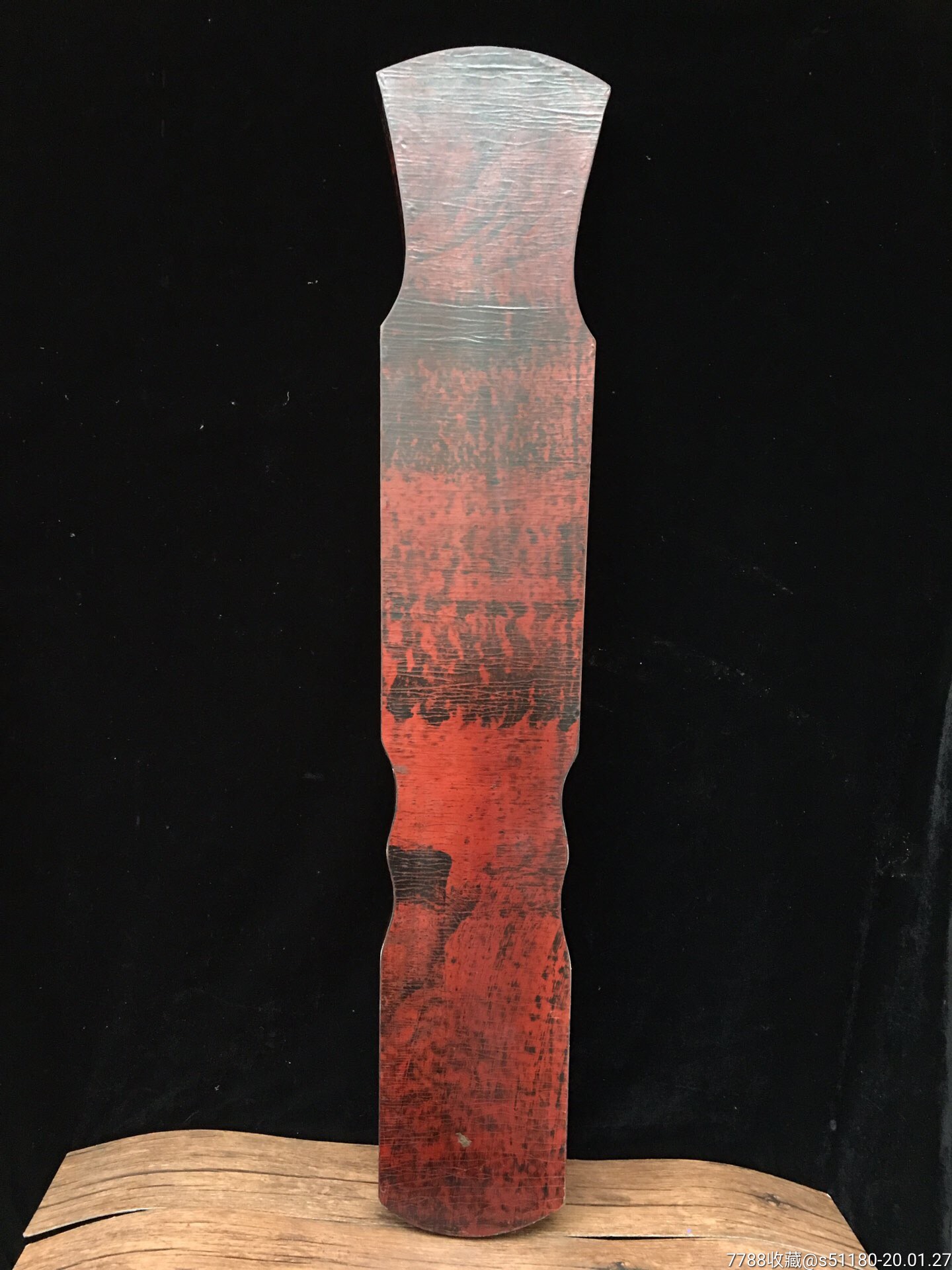 古代乐器古琴带盒子,高125厘米,宽24厘米,厚12厘米