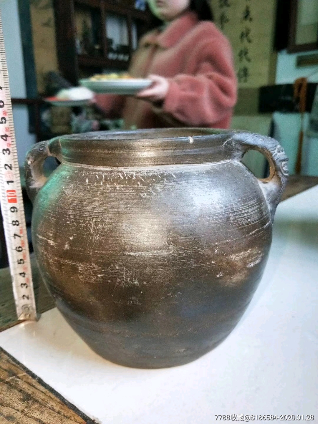 精品双耳陶罐