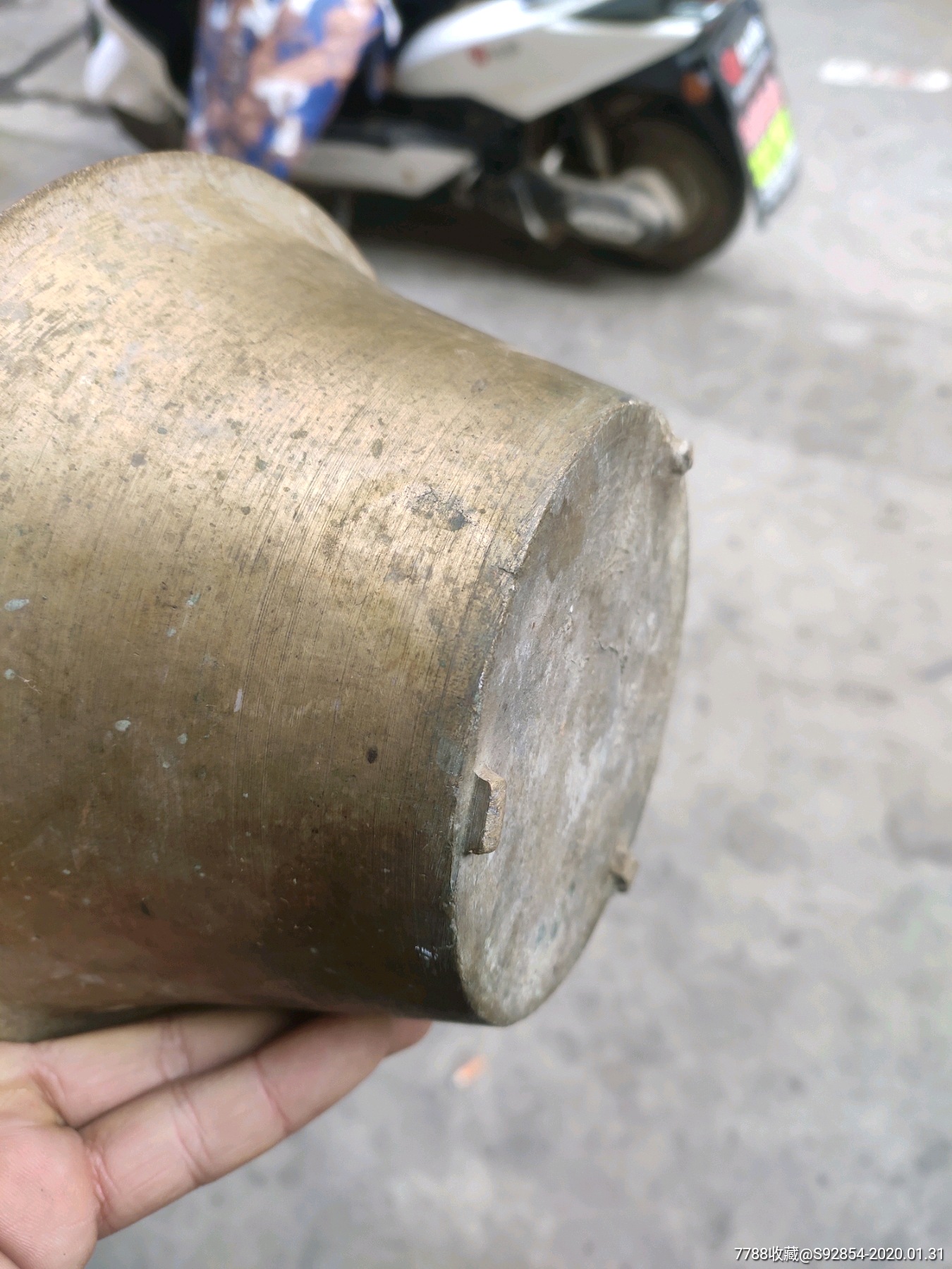 民国.计量工具,铜量斗