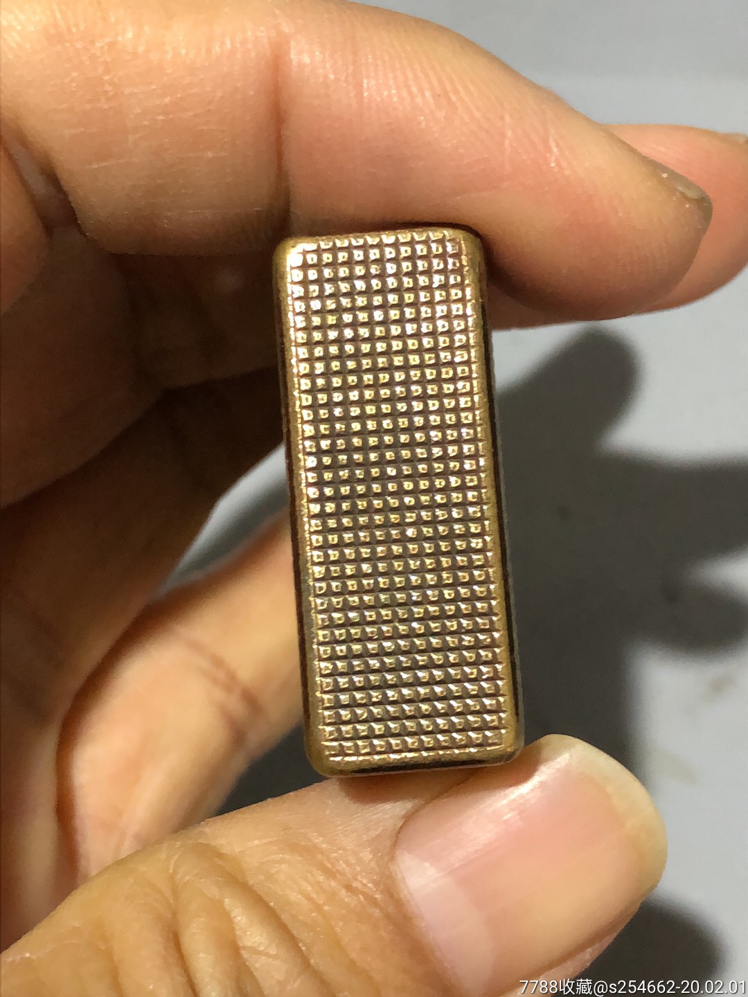 都彭20u包金打火机