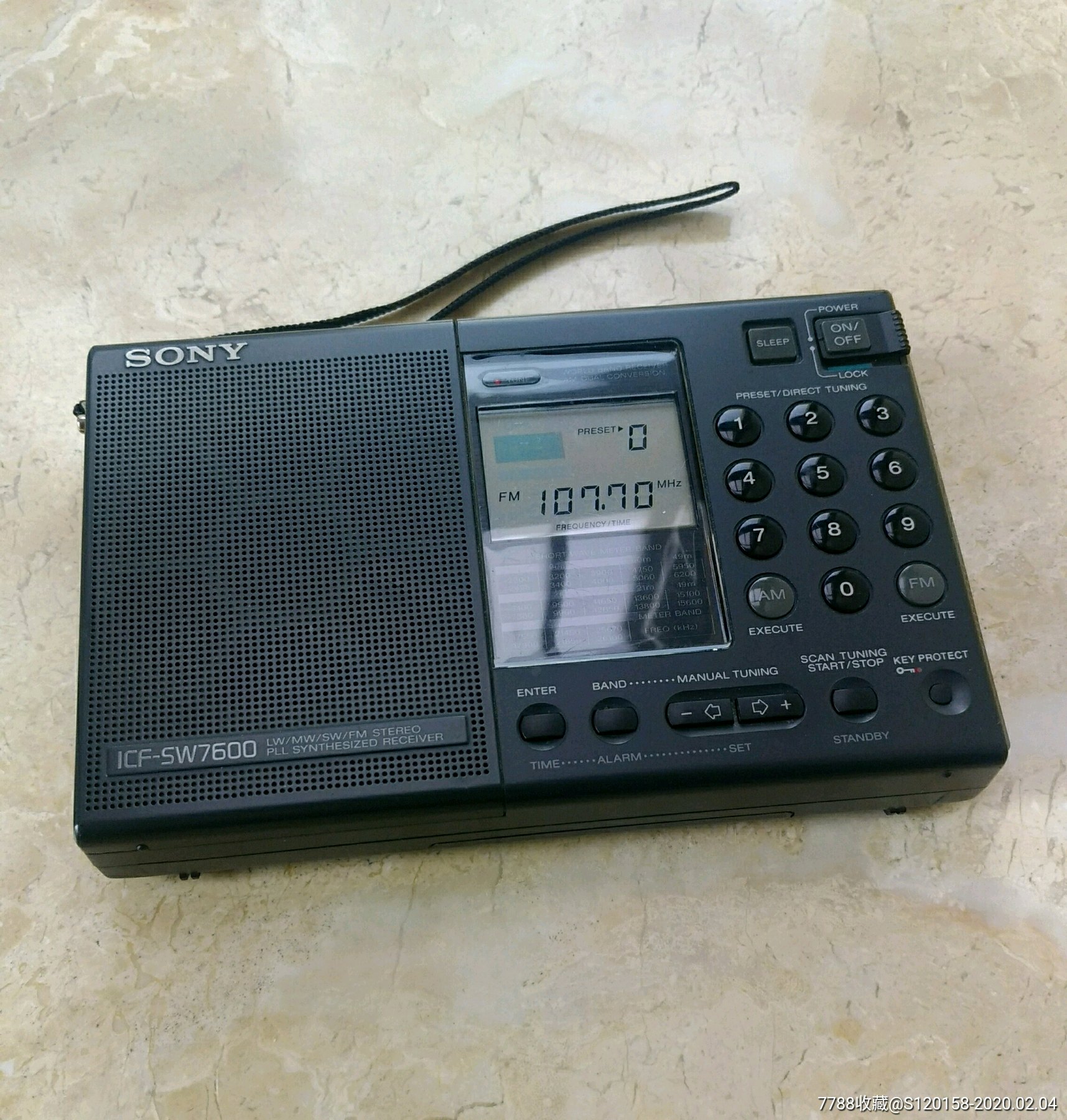 索尼sw7600收音机