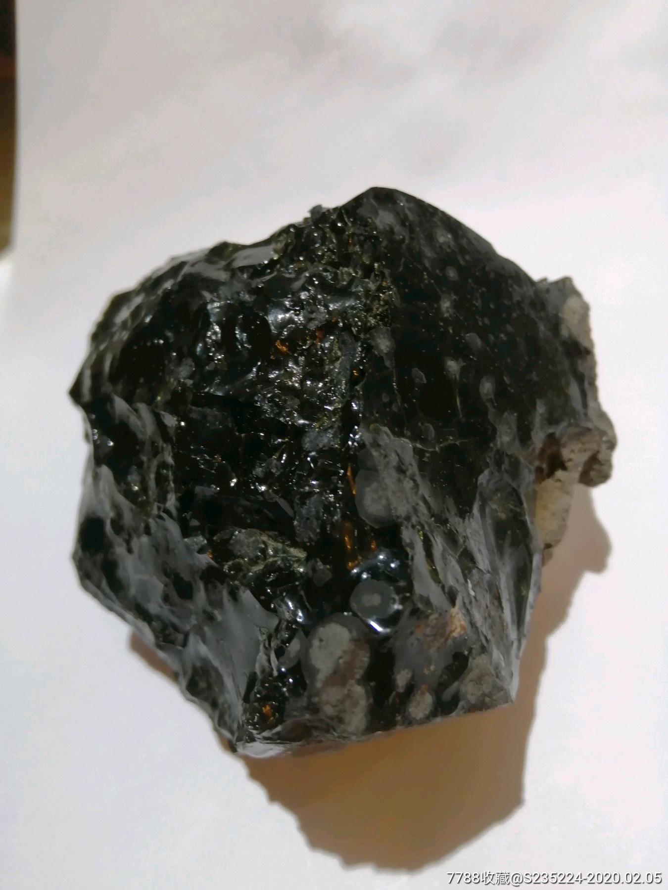极品黑曜石原石