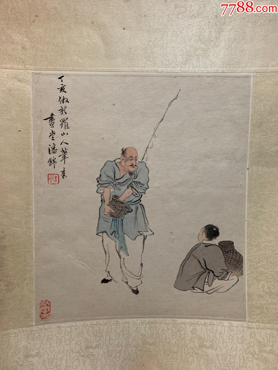 潘锦仿新罗山人人物绘画价格需商议