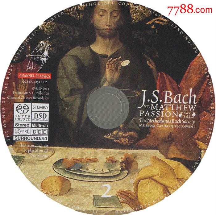 bach-matthew-passion-3碟sacd-巴赫马太受难曲