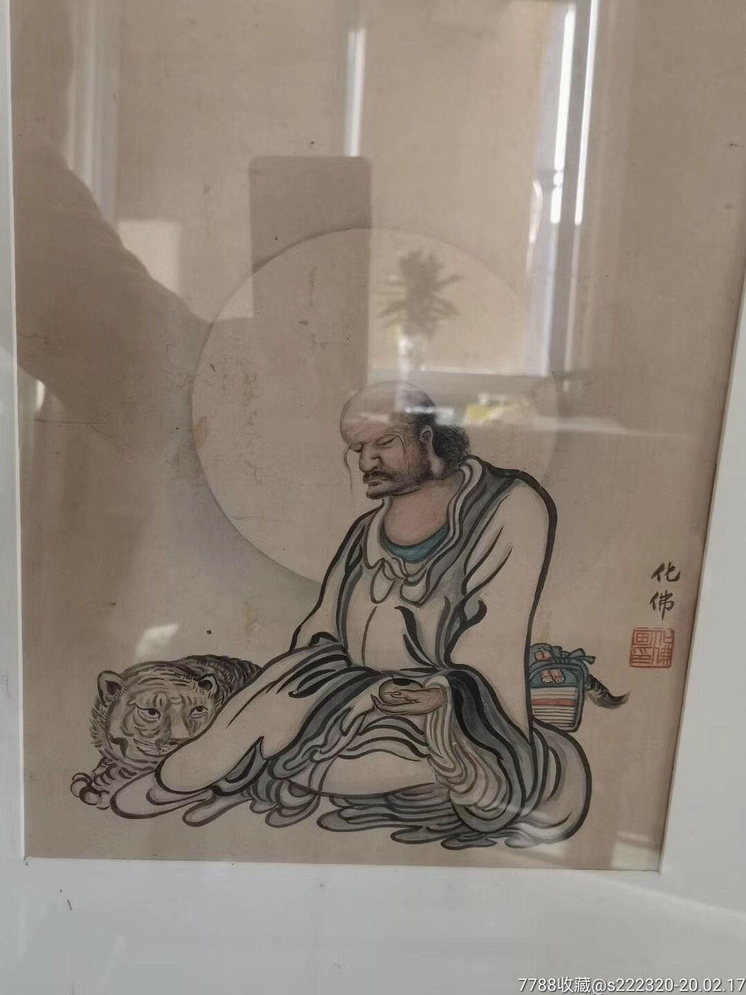 民国画佛第一人钱化佛佛陀作品