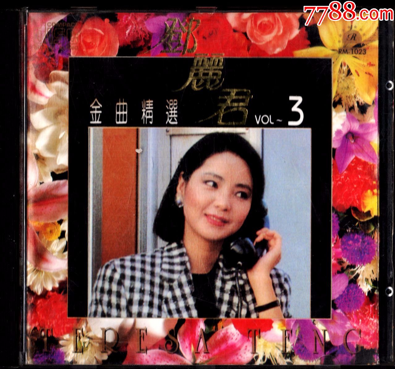 邓丽君1990-金曲精选(3)cd-丽晶唱片公司首版日本制造