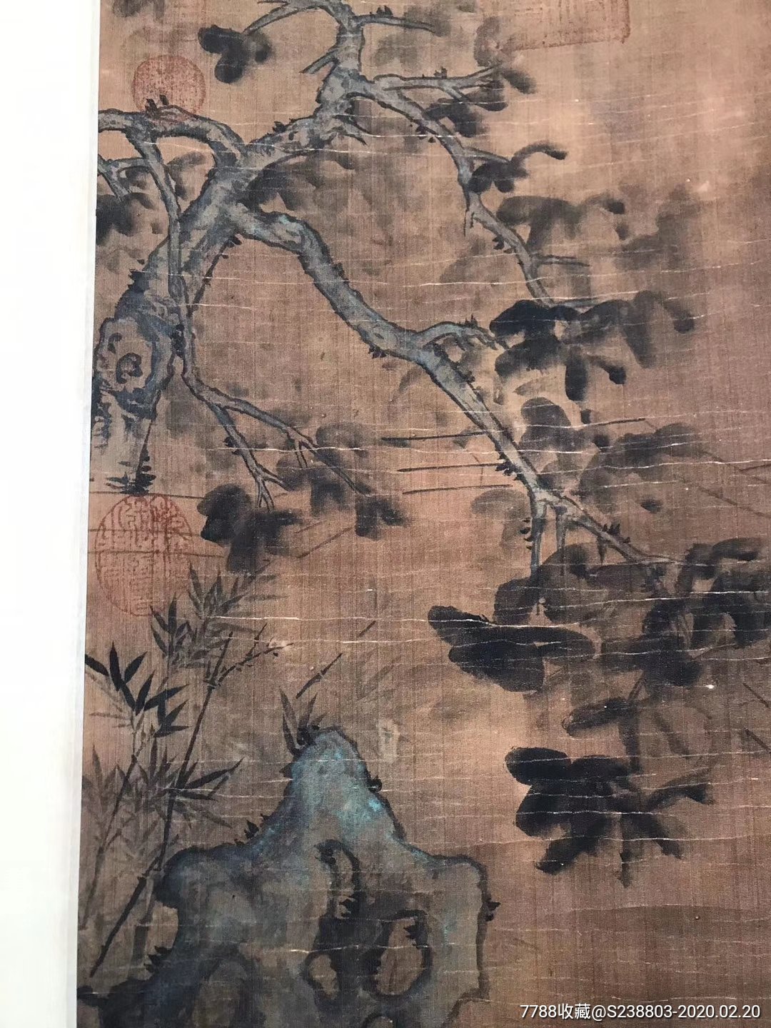 刘松年精品丝绢画(约1155-1218)南宋孝宗,光宗,宁宗三朝的宫廷画家.