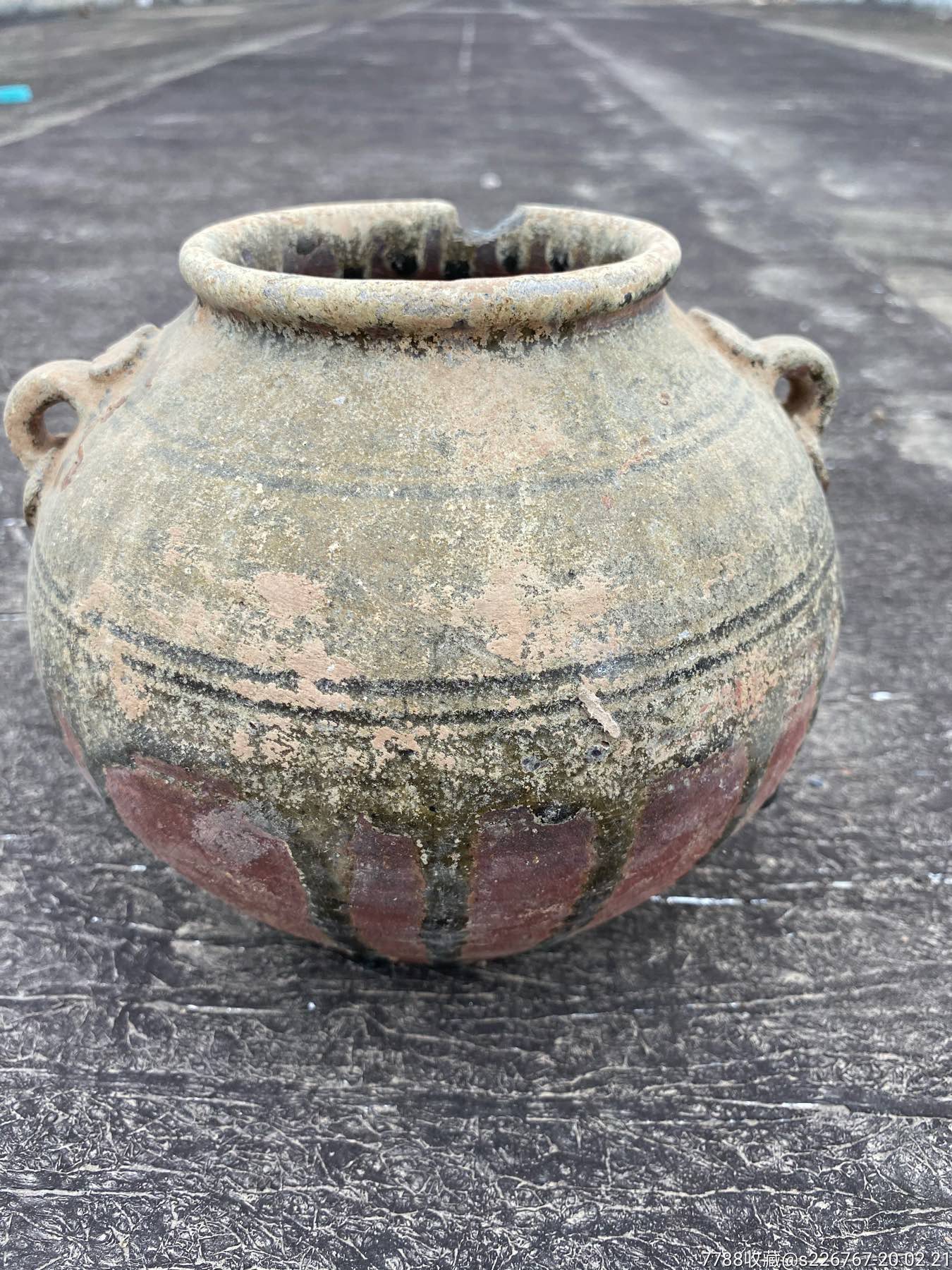 古玩瓷器古董晋瓷罐