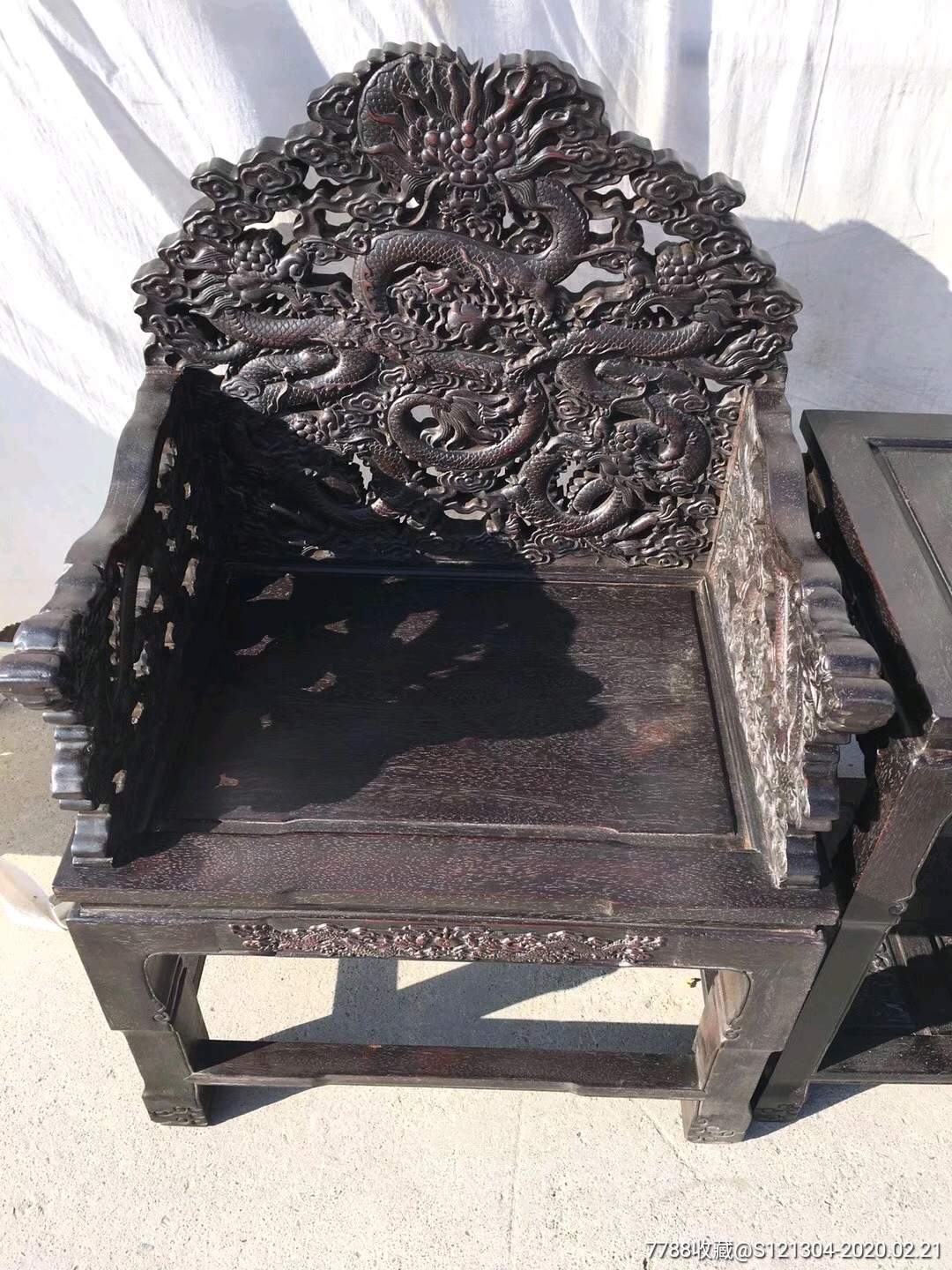 太师椅龙椅血檀木中式古典家具仿古家具