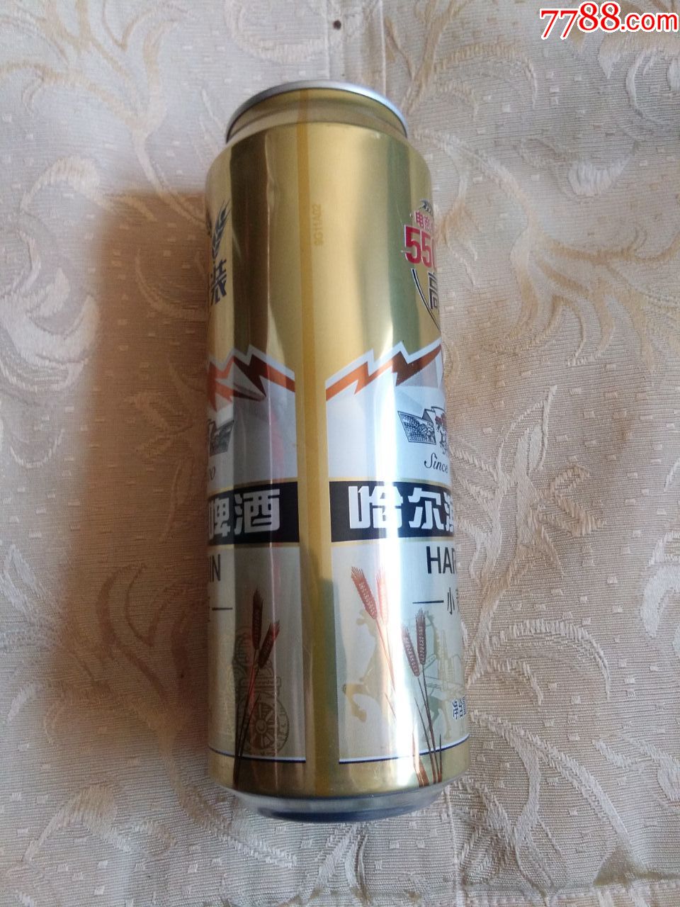 哈尔滨小麦王啤酒铝罐-10度-550ml-福建产