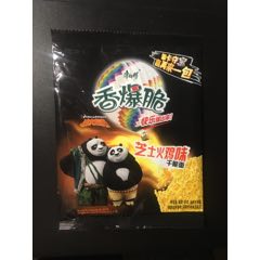 方便面袋子收藏-2019康师傅香爆脆芝士火鸡味干脆面-功夫熊猫