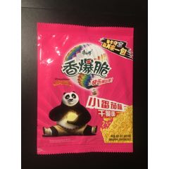 方便面袋子收藏-2019康师傅香爆脆小番茄味干脆面-功夫熊猫