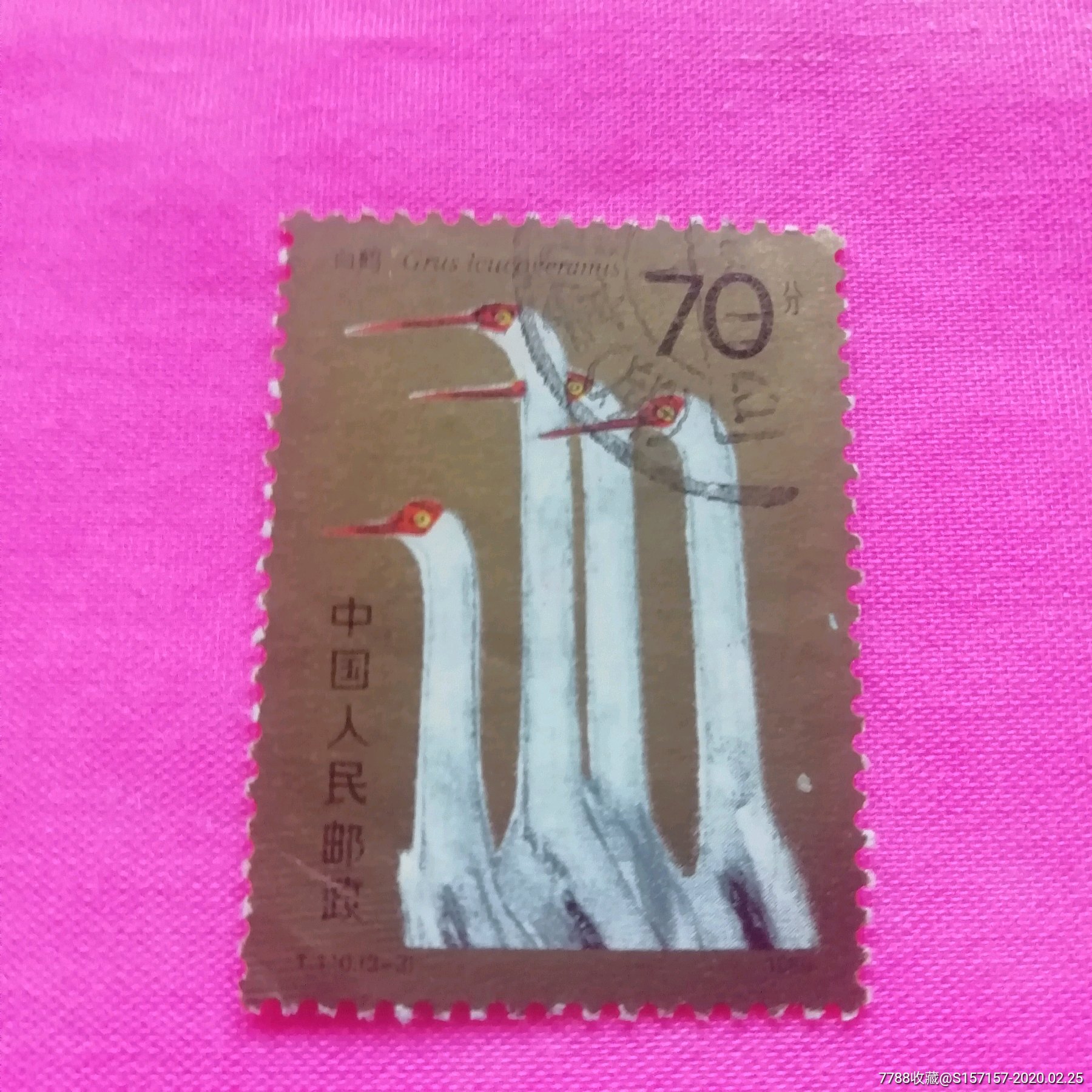 t110白鹤70分高值筋票-价格:3元-se71276554-新中国邮票-零售-7788