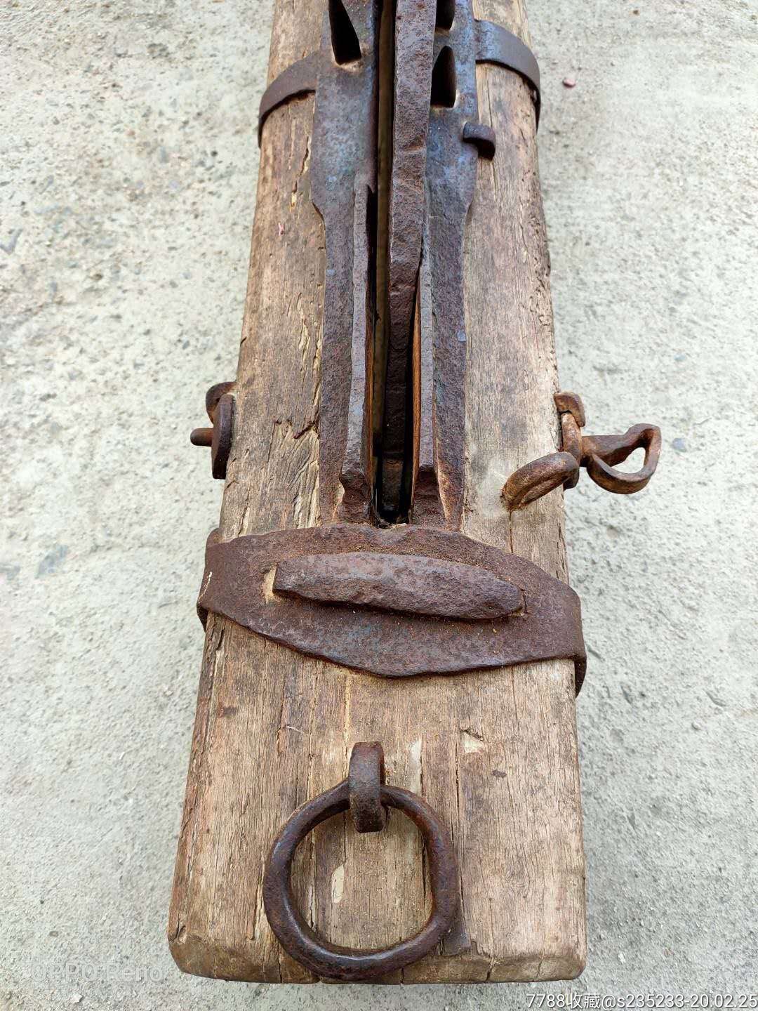 精品老物件铡刀