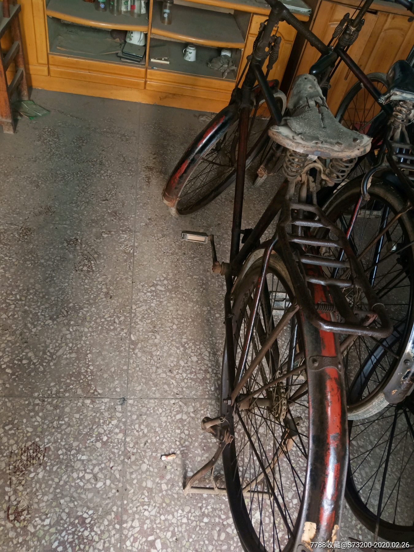 日本公田曾帽自行车28原车漆原车标很好的一款老自行车