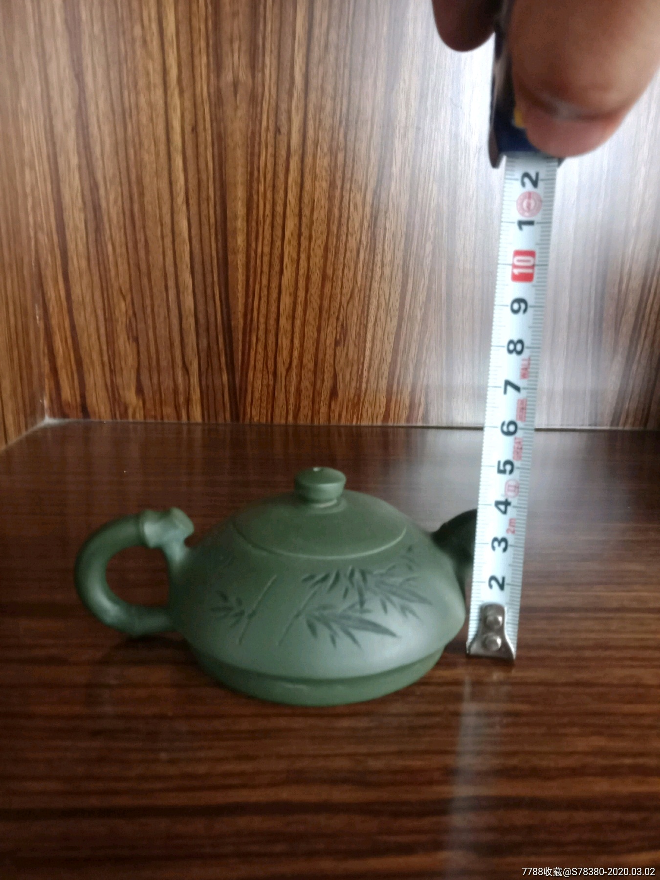 名家朱丹宜兴原矿绿泥紫砂壶