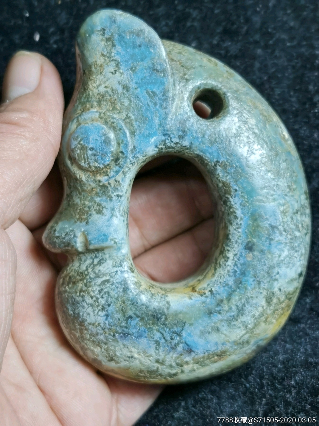 以前收的老玉猪龙,,,高古玉器红山玉器红山文化