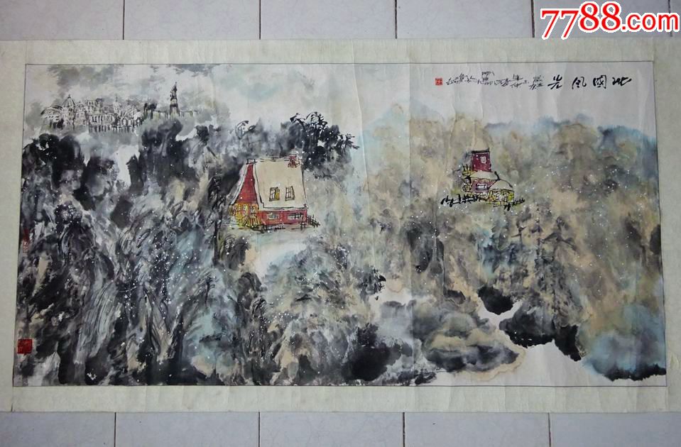 刘国良(北国风光{可议价-价格:1000元-se71782760-花鸟国画原作