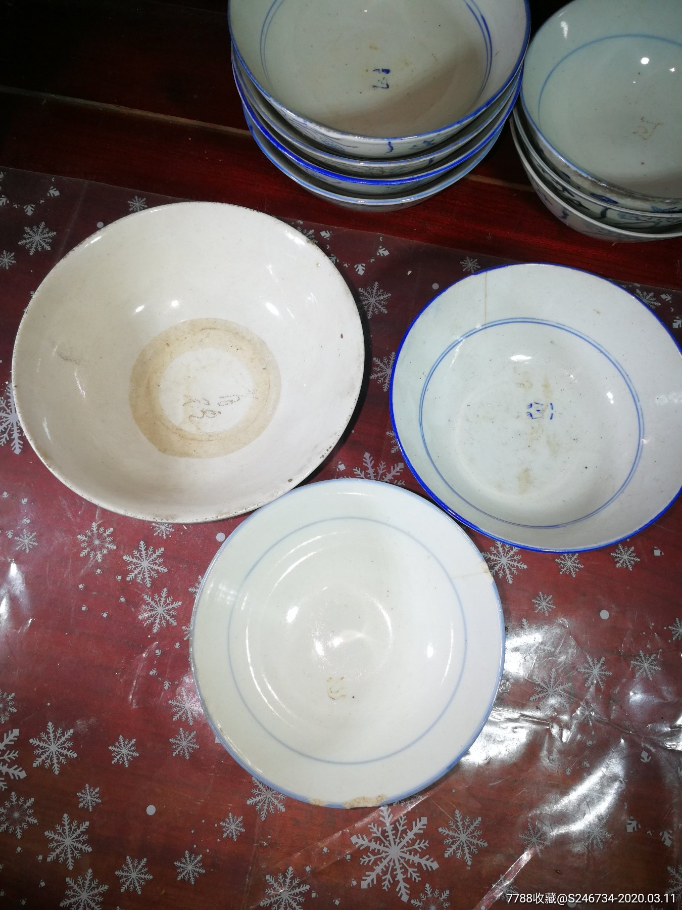 文革碗一堆