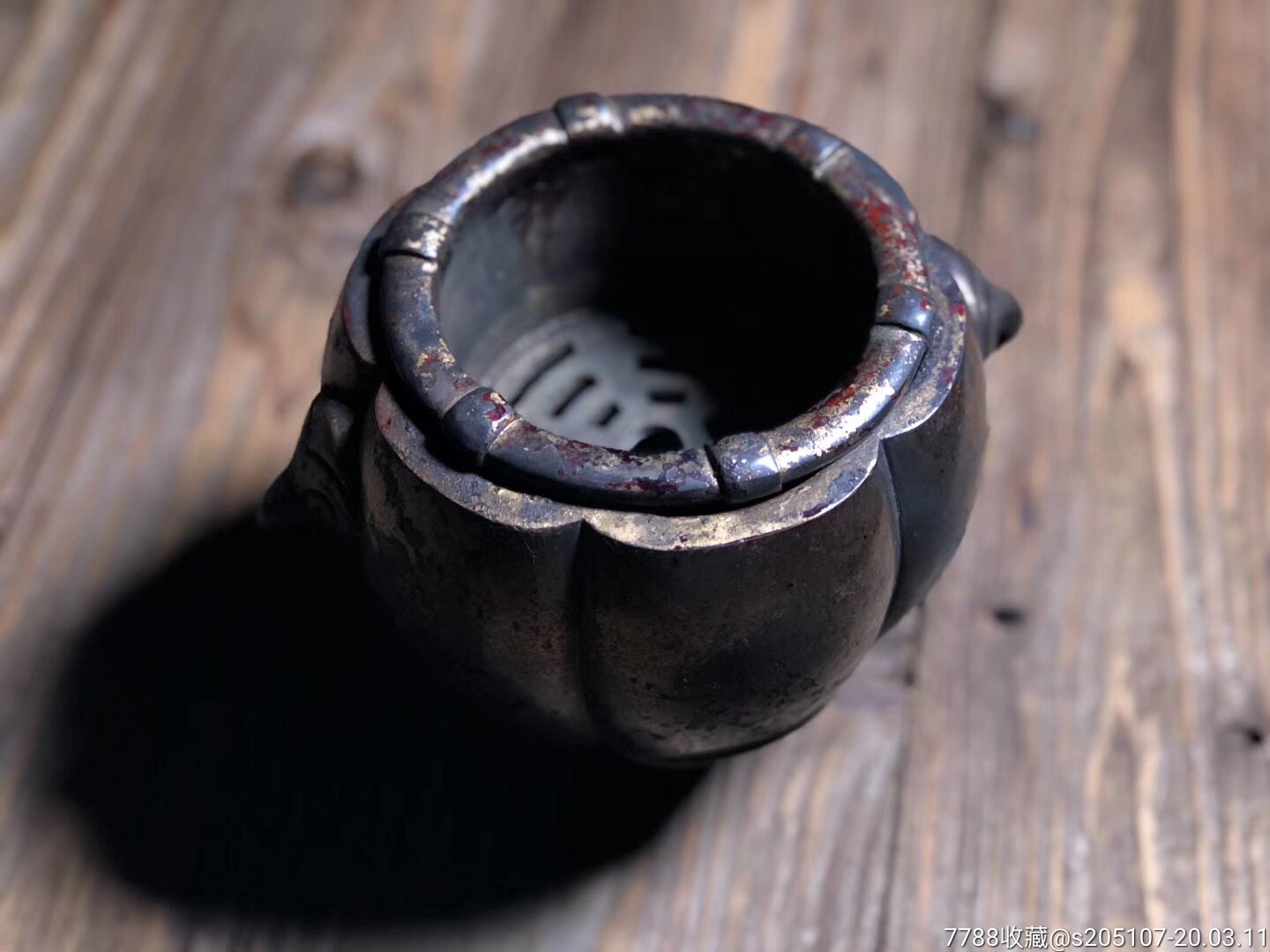 全铜小炭炉(完好完整)茶炉碳炉风炉