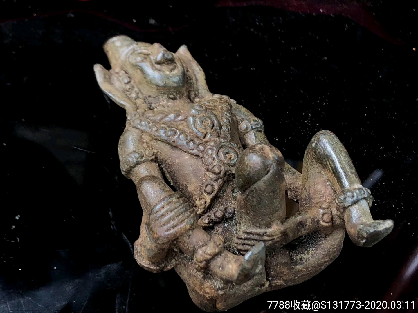铜胎巨阳神巴拉吉铜像巴拉吉为泰国一种神奇的圣物起源于原始宗教的性