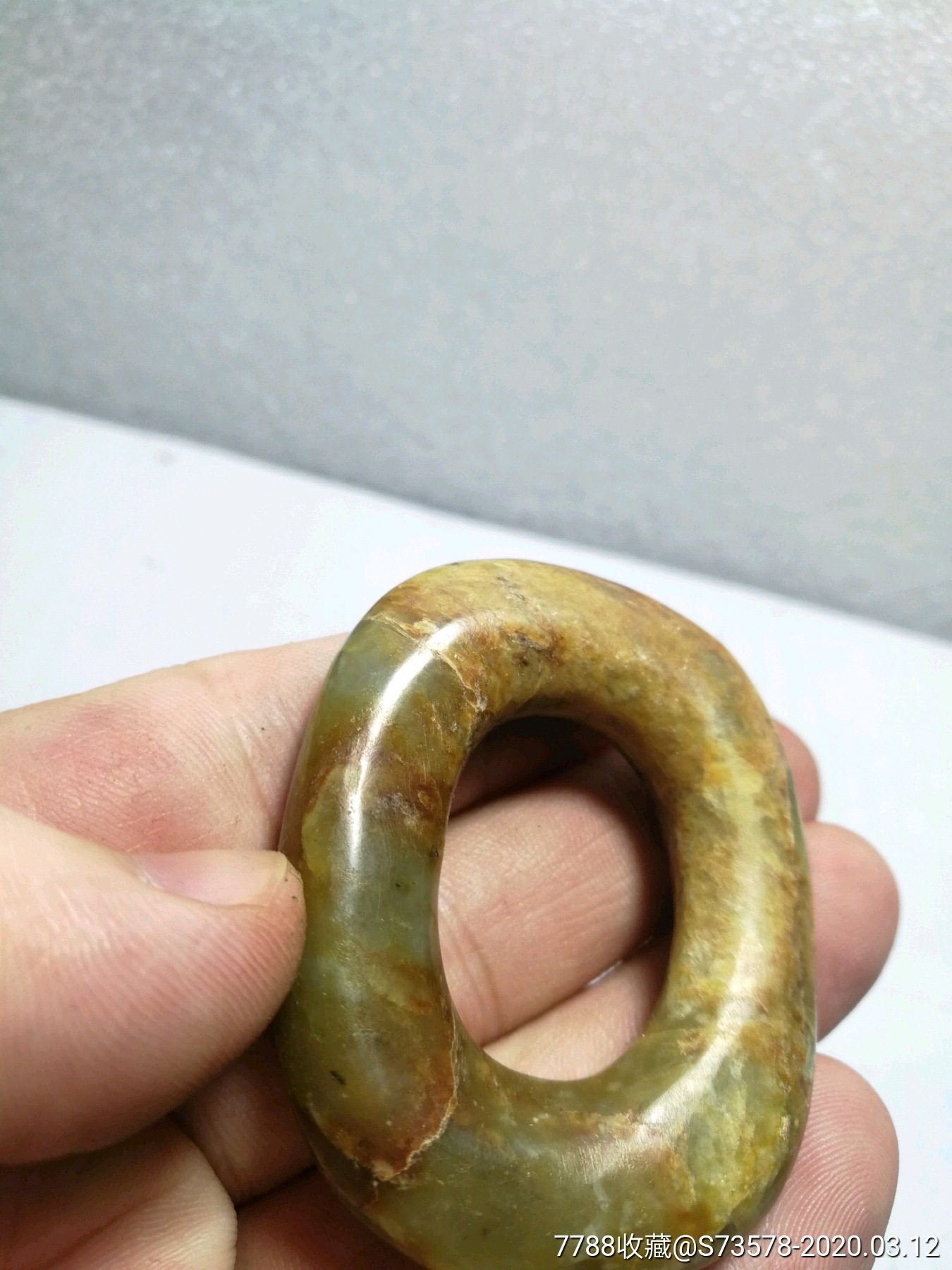 以前收到红山玉环