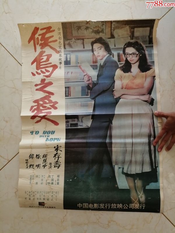 电影海报----候鸟之爱(对开)_价格58元【记忆收藏】_第1张_7788收藏