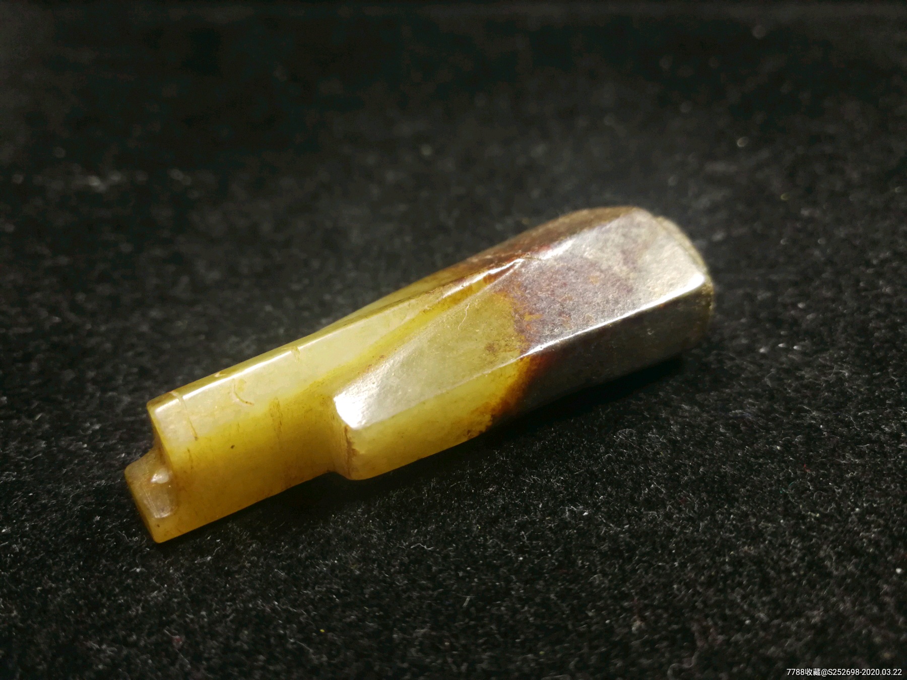 清代和田玉翁仲花件新疆和田玉古玉老玉明清玉器包老保真