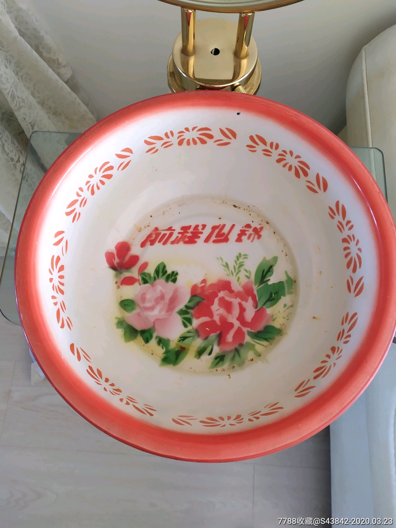 八十年代囗号搪瓷盆