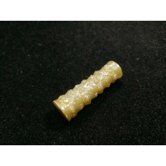 清代和田白玉玉蝉花件吊坠新疆和田玉古玉老玉明清玉器包老保真