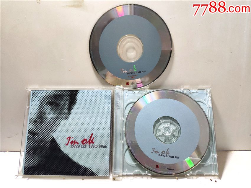 陶喆davidtaoimok99年侠客唱片cd vcd品相好