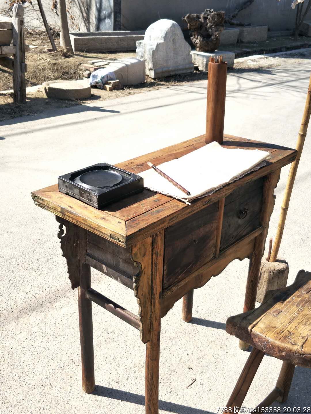 清代算命先生老道具一套_价格4600.