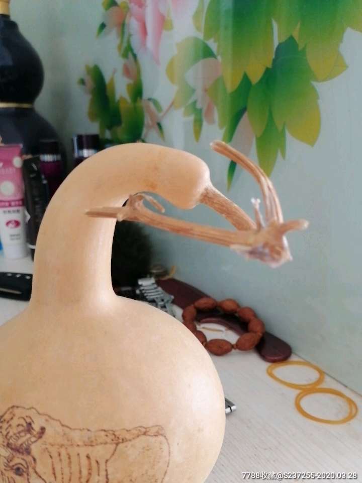 葫芦烙画牛128046