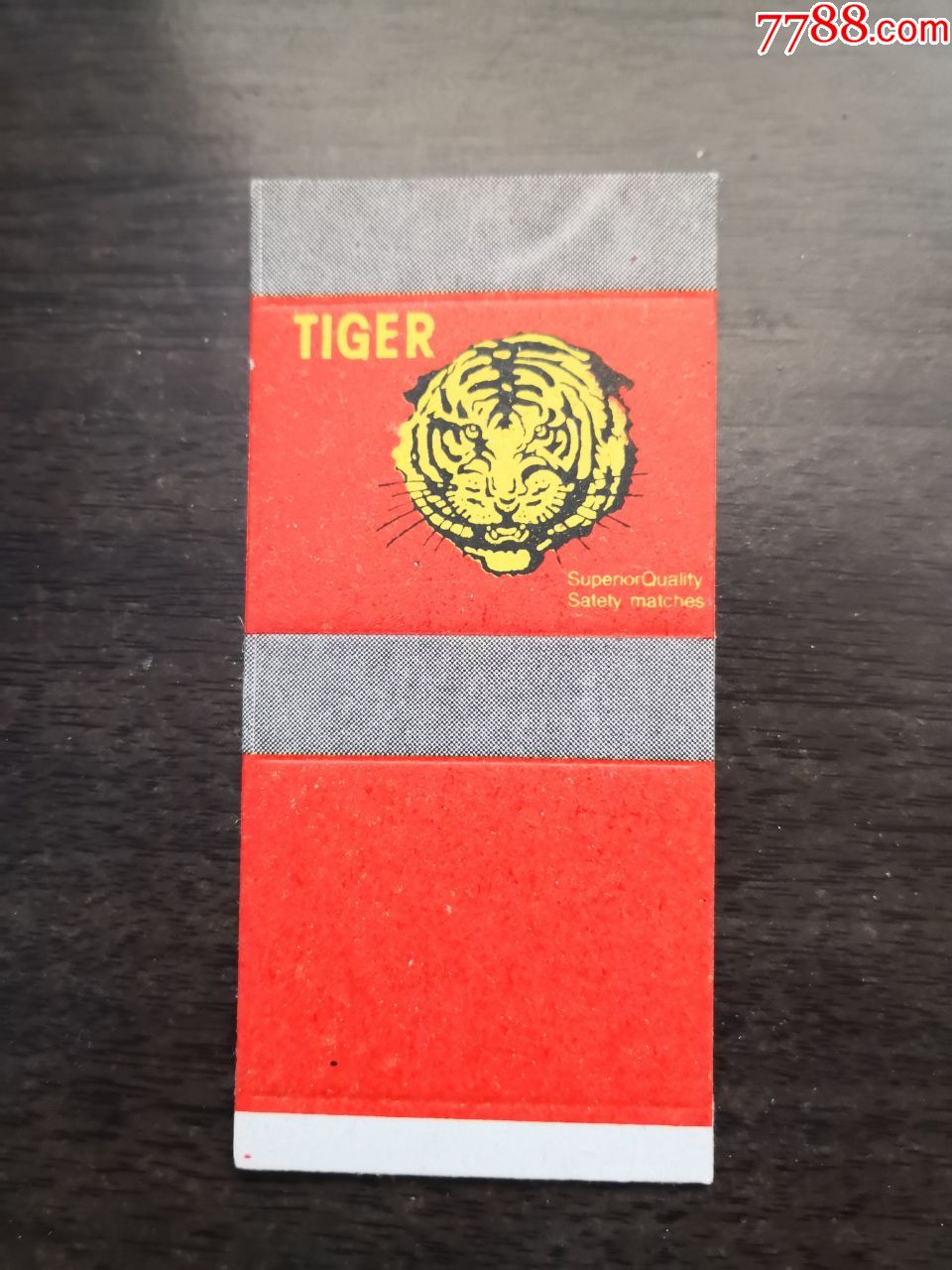 安阳火柴厂出口虎头1*1,品相如图-火花/火柴盒-7788收藏__收藏热线