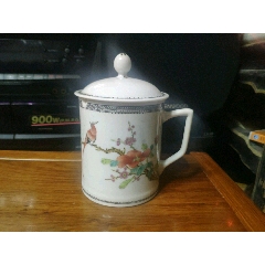1961年景德镇红旗瓷厂手绘结婚纪念杯
