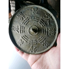 民国八卦镜_铜镜_铁狼泉子【7788铜器收藏】