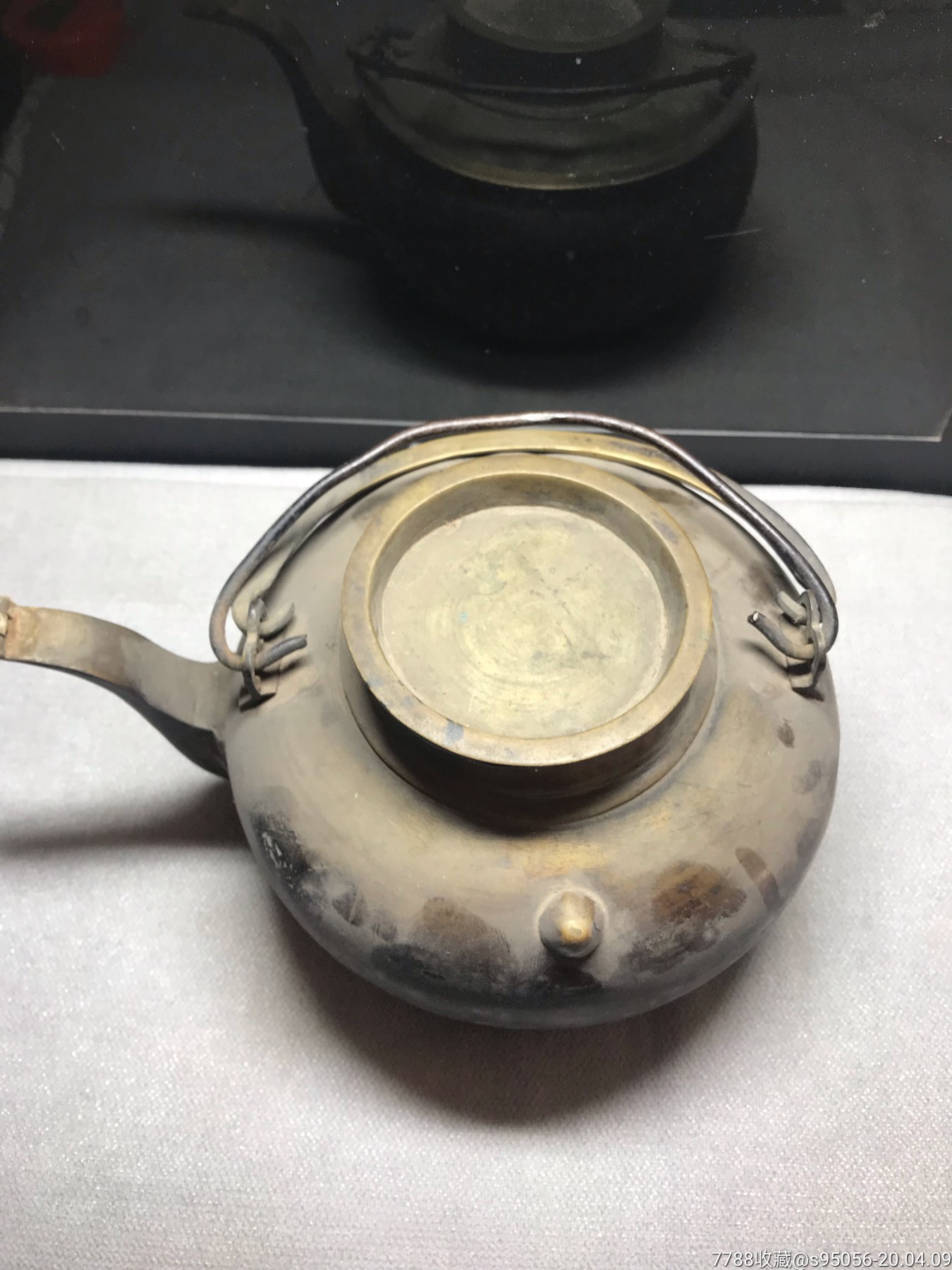 清代铜茶壶