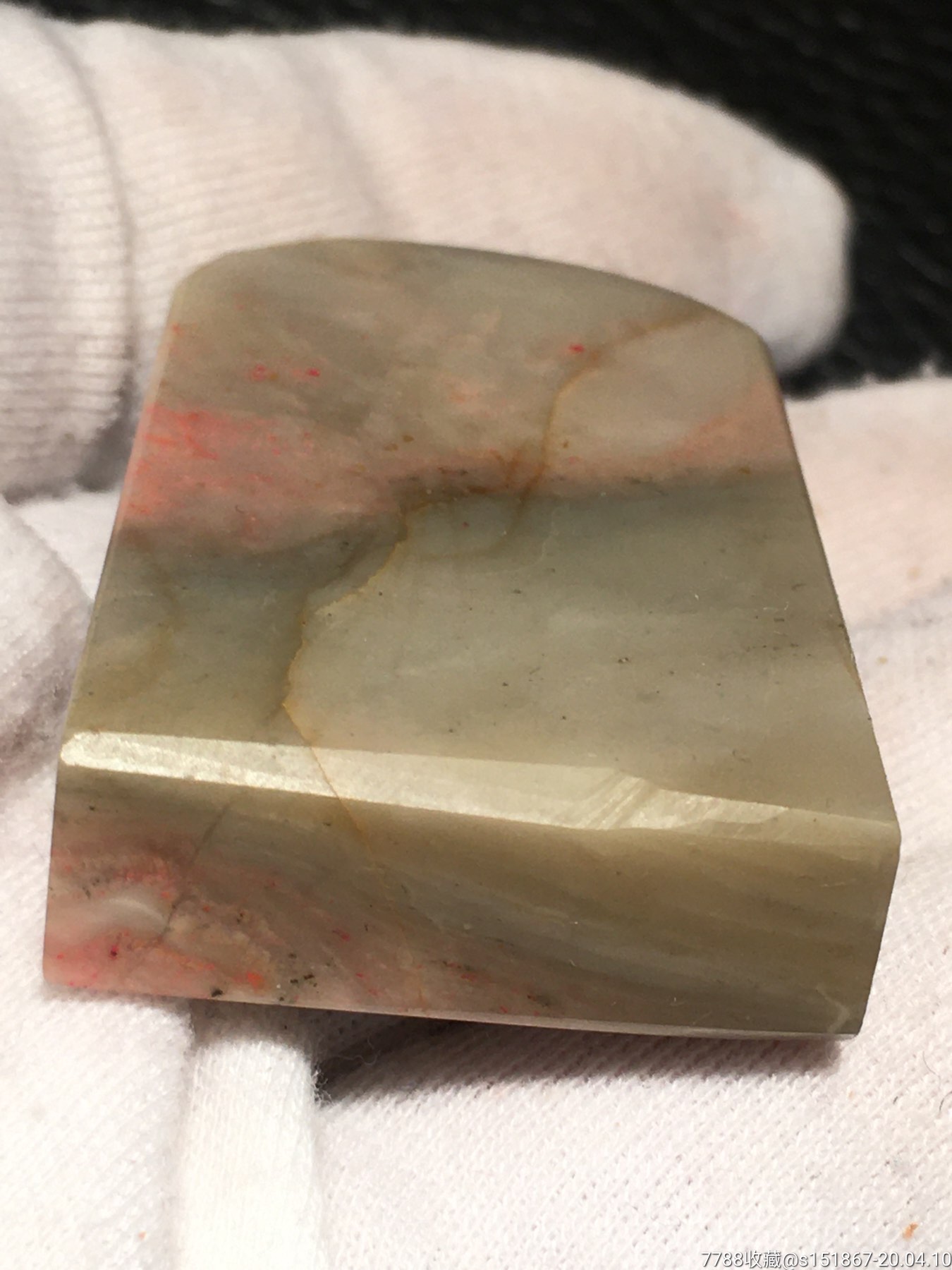 昌化鸡血石印章40克,软地,手工篆刻,血艳,昌化石_第9张_7788昌化石