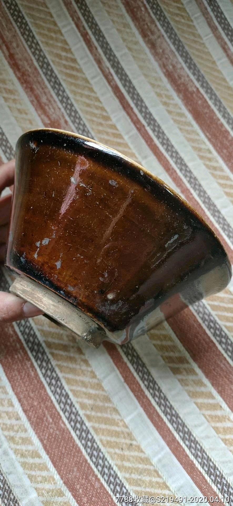 明代酱釉大碗