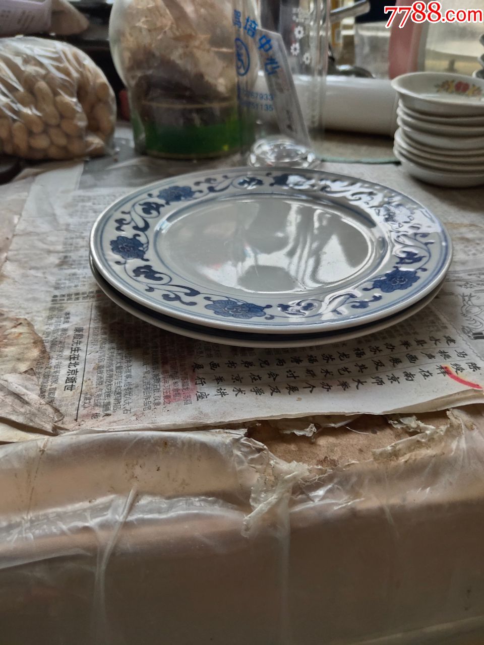 景德镇人民瓷厂盘子一个01