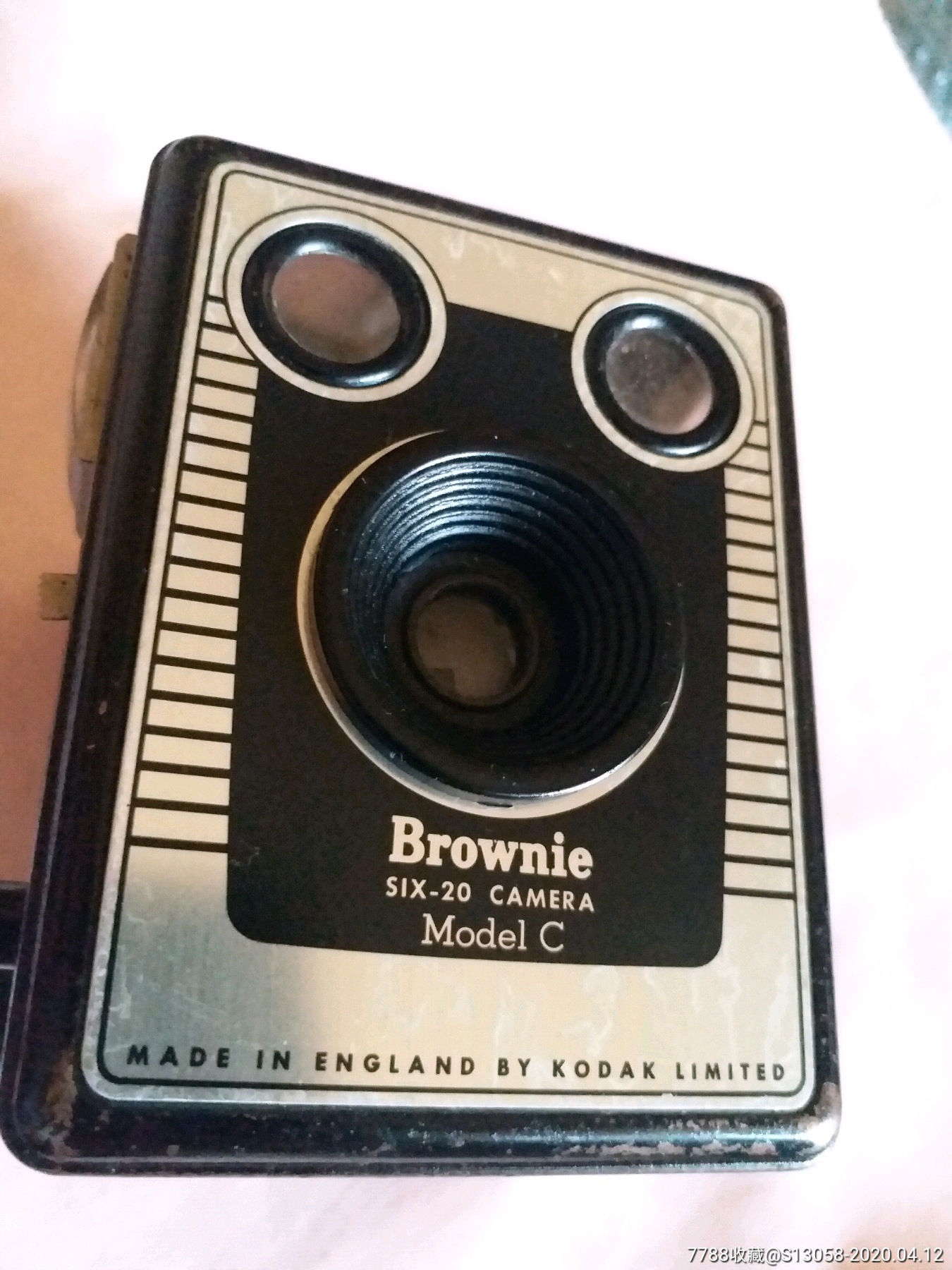 美品上世纪四十年代英国产brownie相机