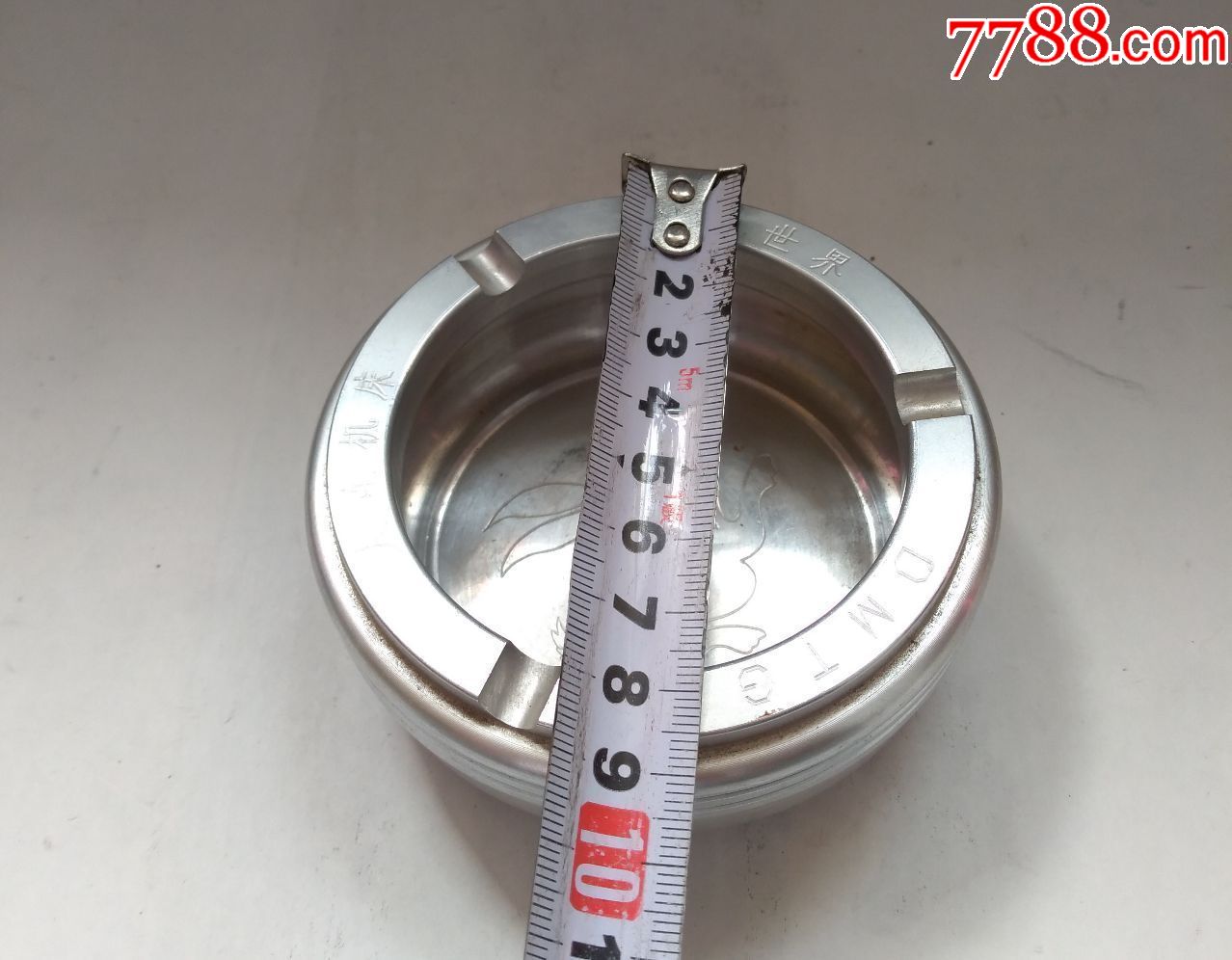 大连机床,纪念版老烟灰缸(金属,超重,钢制,厚重)很不错,少见,点图可
