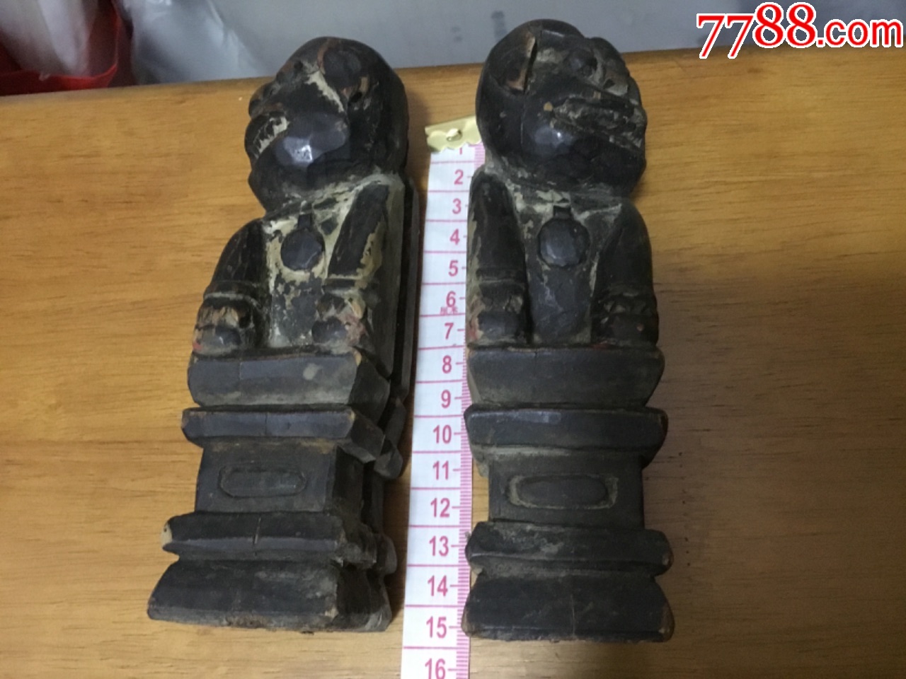 元代狮子一对