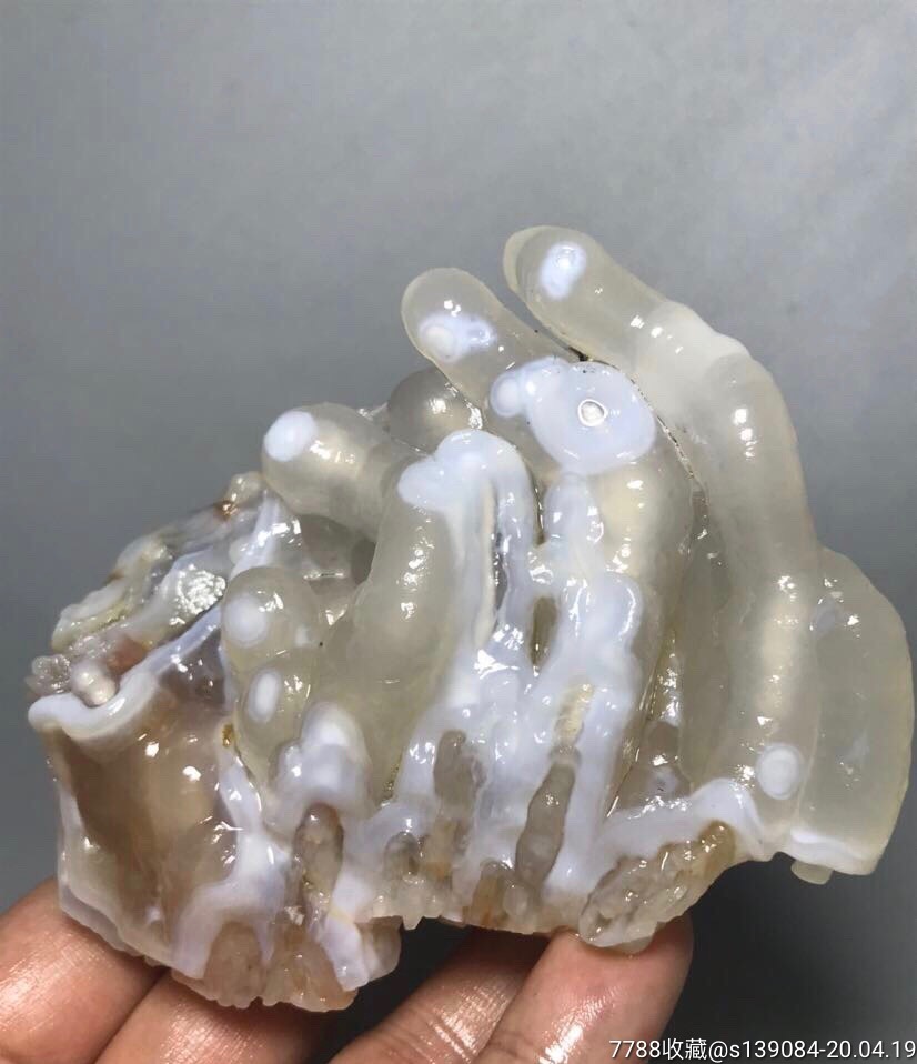 阿拉善玛瑙原石摆件