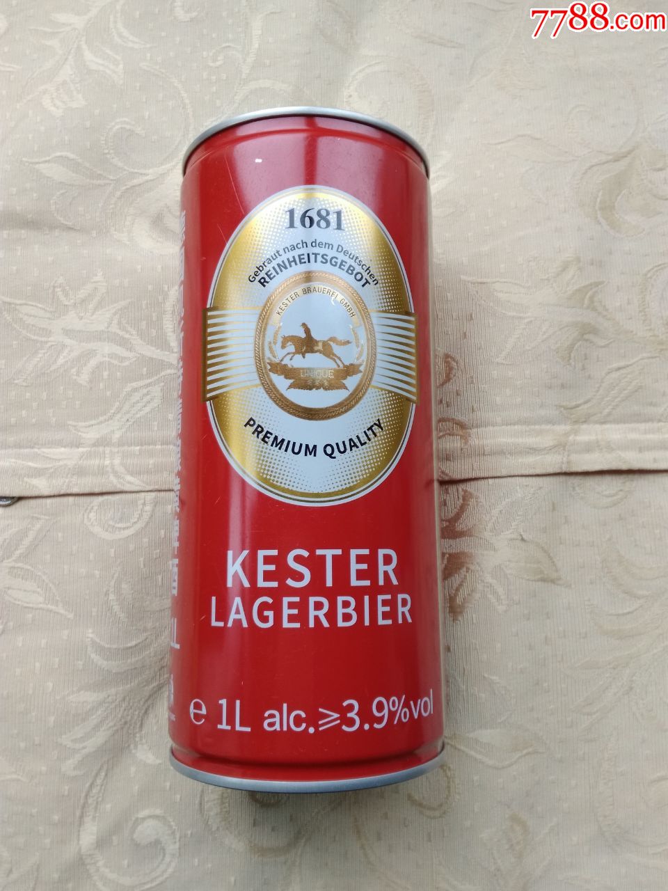 凯斯特精酿黄啤啤酒铁罐---10度--960ml---河北产