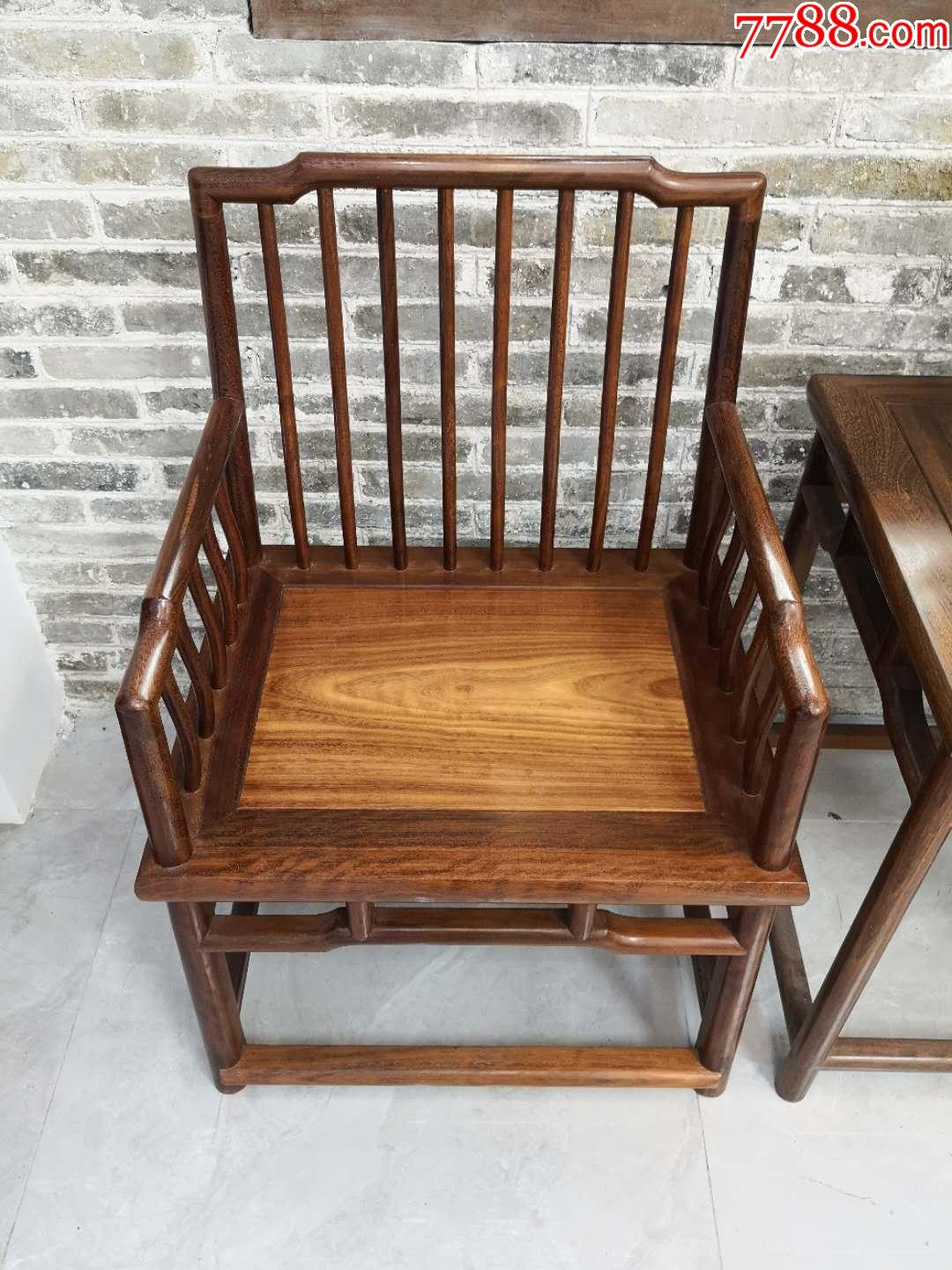 铁力木家具铁力木梳背椅铁梨木古典家具