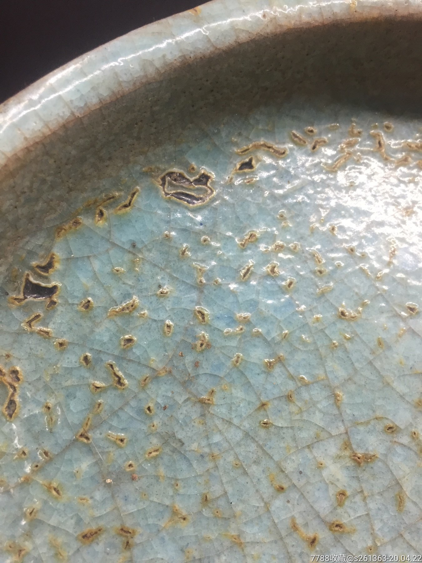孔雀绿釉茶盘_绿釉瓷_第3张_7788瓷器