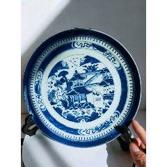 盘子_青花瓷_图片收藏_回收价格_7788老酒收藏