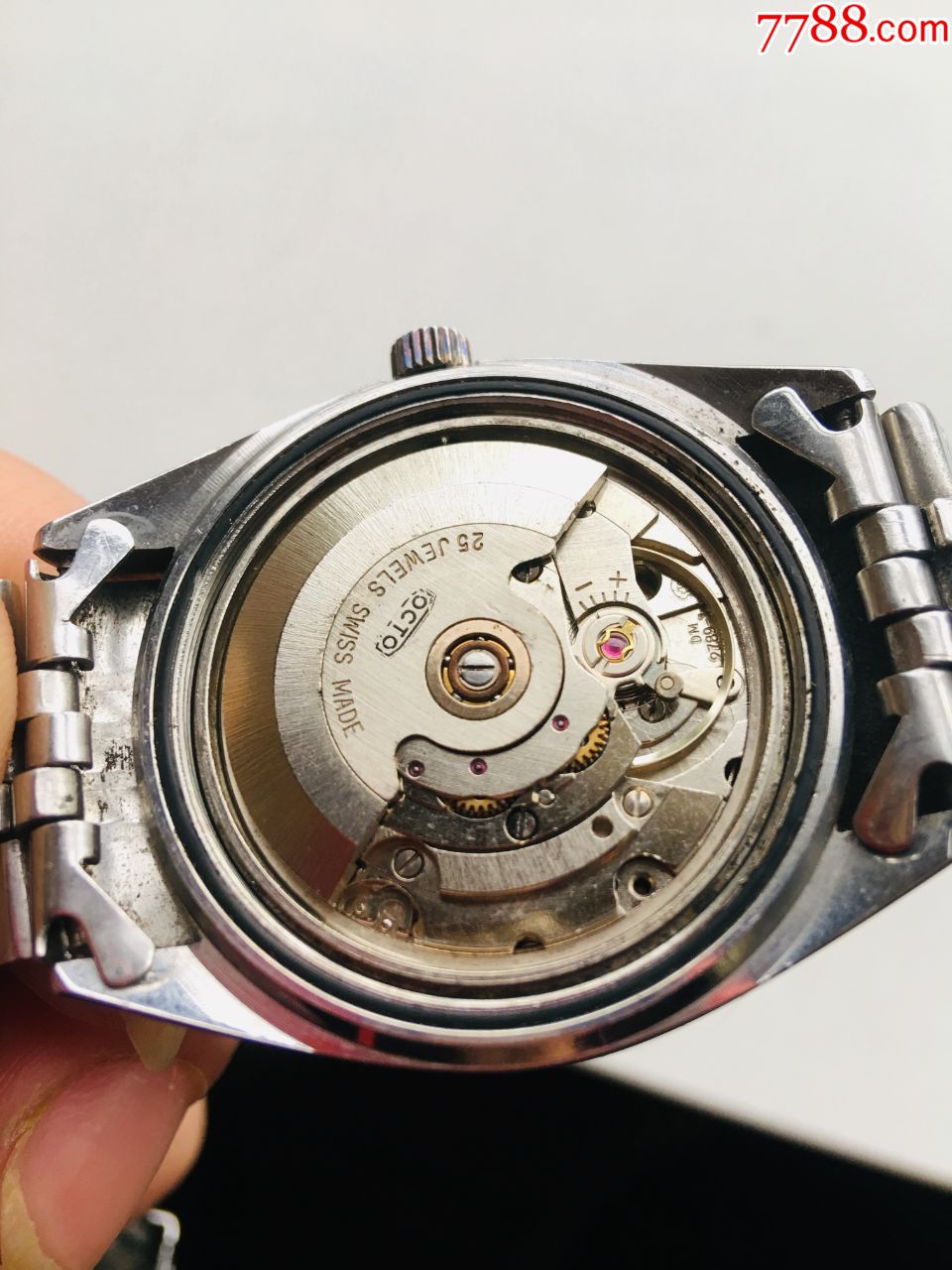 瑞士原装octo乐都双历全自动机械老表,手表/腕表,机械,文革(67-76)